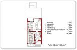 116,30 m2 – Świlcza – domy w zabudowie szeregowej